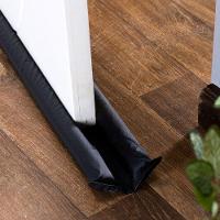 Protetor De Porta Duplo 100cm 1 Peça De Vinila Bagun Impermeável 100% Policloreto - Preto - 3