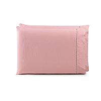 Par De Fronhas 70cm X 50cm 2 Peças Paris Percal 150 Fios 100% Algodão - Rosê - 1