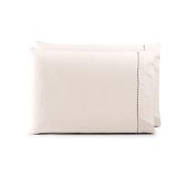 Par De Fronhas 70cm X 50cm 2 Peças Paris Percal 150 Fios 100% Algodão - Palha - 1