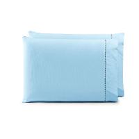 Par De Fronhas 70cm X 50cm 2 Peças Paris Percal 150 Fios 100% Algodão - Azul Motorista - 1