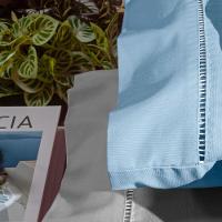 Par De Fronhas 70cm X 50cm 2 Peças Paris Percal 150 Fios 100% Algodão - Azul Motorista - 3