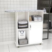 Tábua De Passar Roupa Miami Com 1 Porta E Nicho Branco - 1