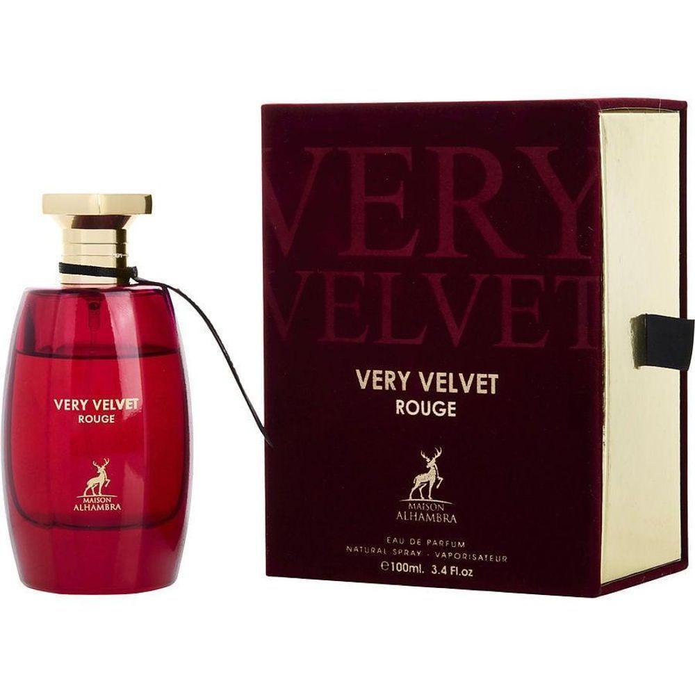 Perfume Feminino Maison Alhambra Very Velvet Rouge Eau De Parfum Spray 100 ml - 1