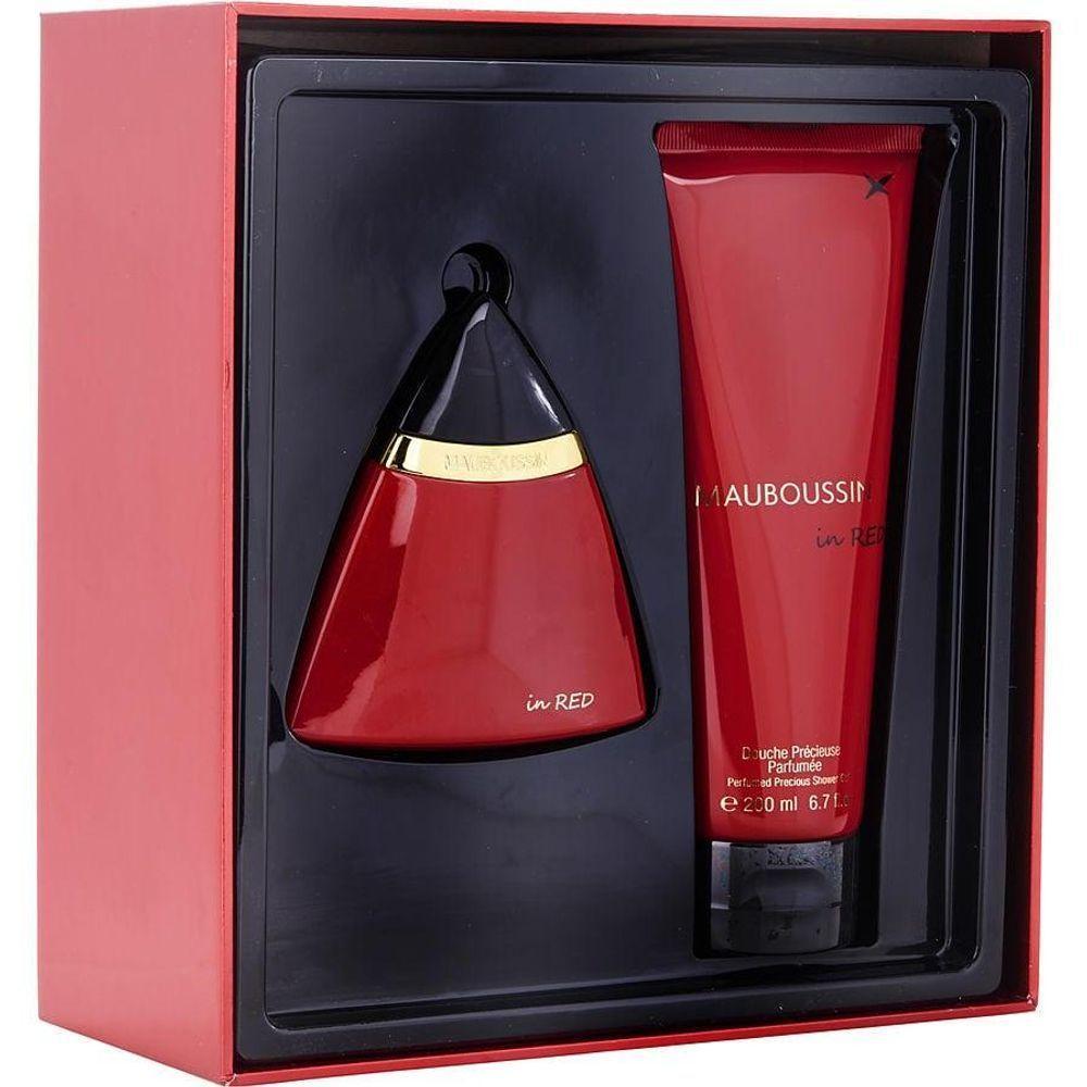 Perfume Feminino Mauboussin In Red Eau De Parfum Spray 100 ml & Gel Banho 200 - 1