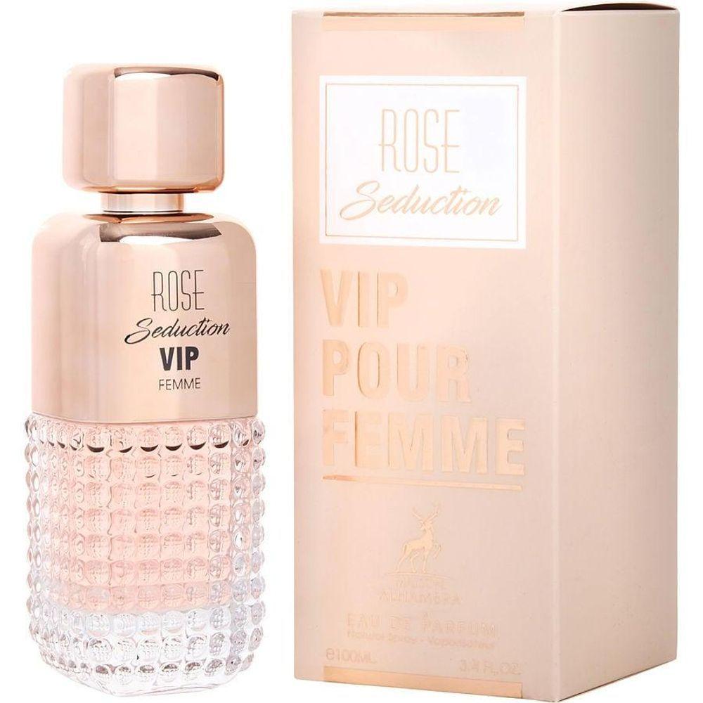 Perfume Feminino Maison Alhambra Rose Seduction Eau De Parfum Spray 100 ml - 1