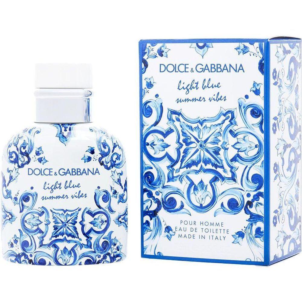 Perfume Masculino Dolce & Gabbana D G Light Blue Summer Vibes Edt Spray 75 ml - 1