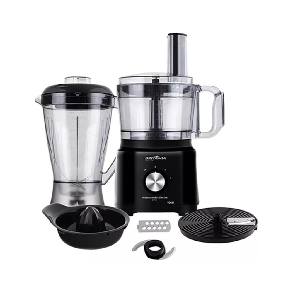 Multiprocessador All In One 900w Preto 220V Britânia - 1