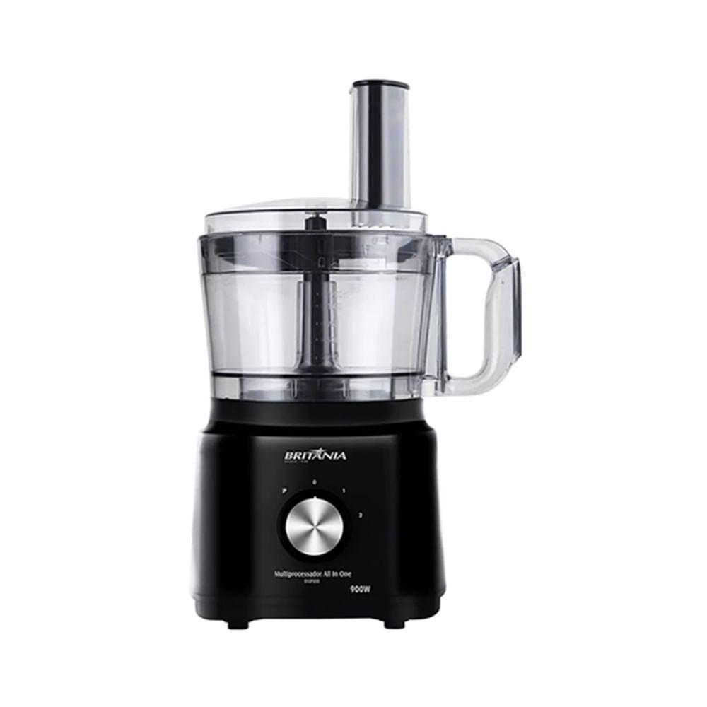 Multiprocessador All In One 900w Preto 220V Britânia - 2