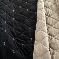 Kit Cobre Leito Dupla Face Casal Queen Bordado Renove 7 Peças Hipercal 400 Fios 100% Poliéster - Cáqui - 6