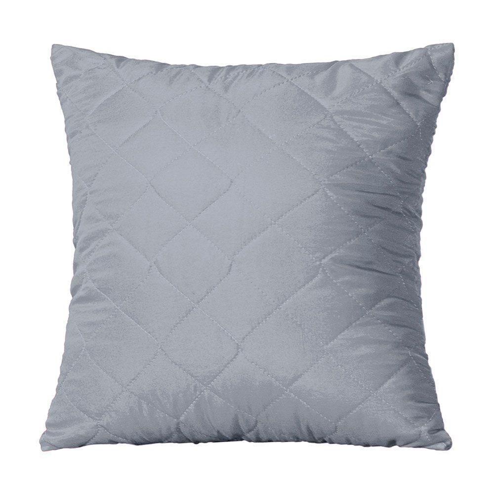 Capa De Almofada Mr 45cm X 45cm 1 Peça Matelada 100% Poliéster - Cinza - 1