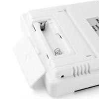 Termometro Digital Relogio Medidor Temperatura Umidade Multifuncional - 5