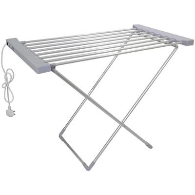 Varal De Chao Aquecido Toalheiro Quente Secador De Roupas Dobravel 220V
