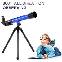 Telescopio Astro Terrestre Kit 3 Lentes Tripe Luneta Ciencia Espaço Escola - 3
