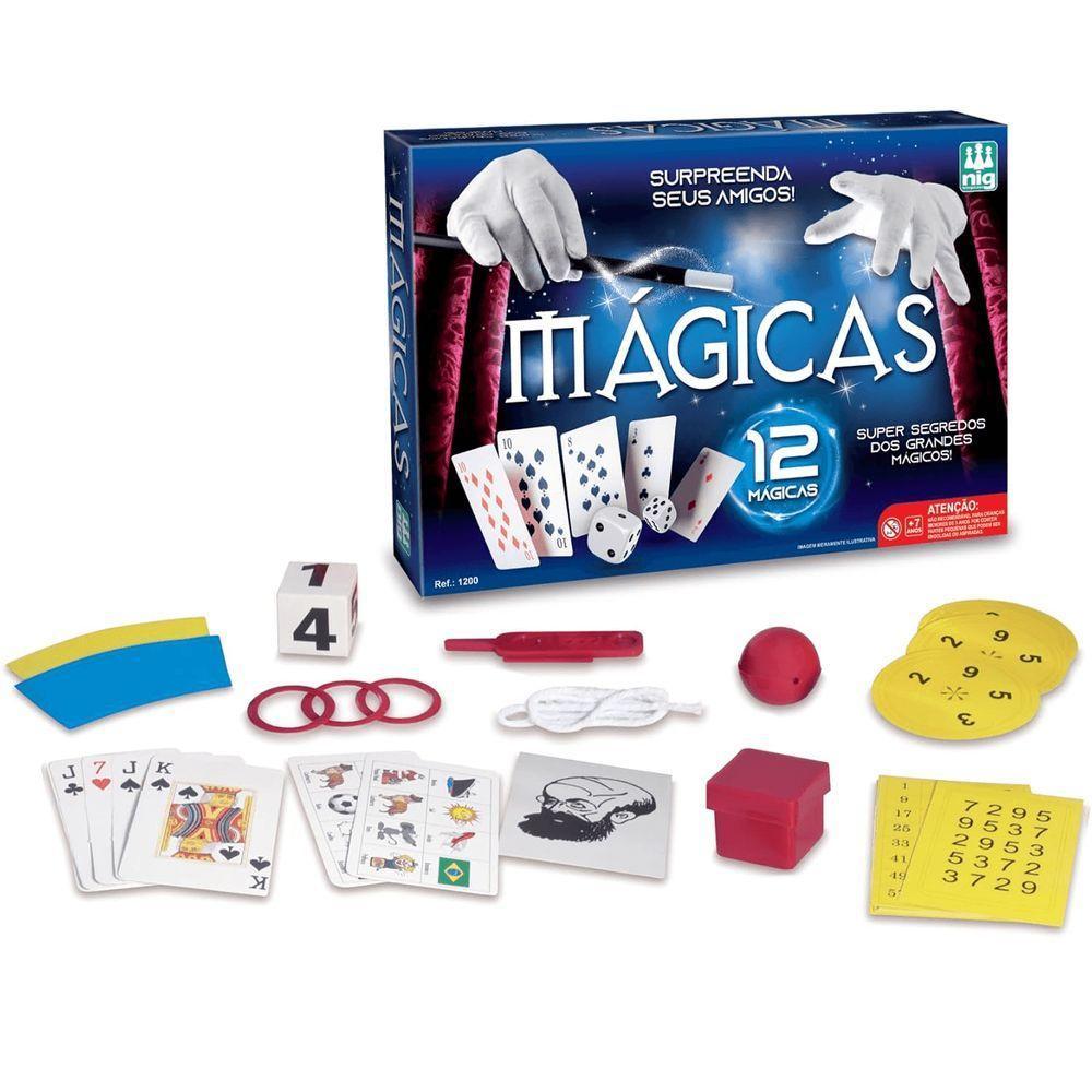 Jogo Mágicas - 12 Mágicas - Nig Brinquedos - 1