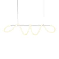 Lustre Pendente Taschibra Zurique Led Bivolt Branco 3000k Luz Amarela 15051075 - 1