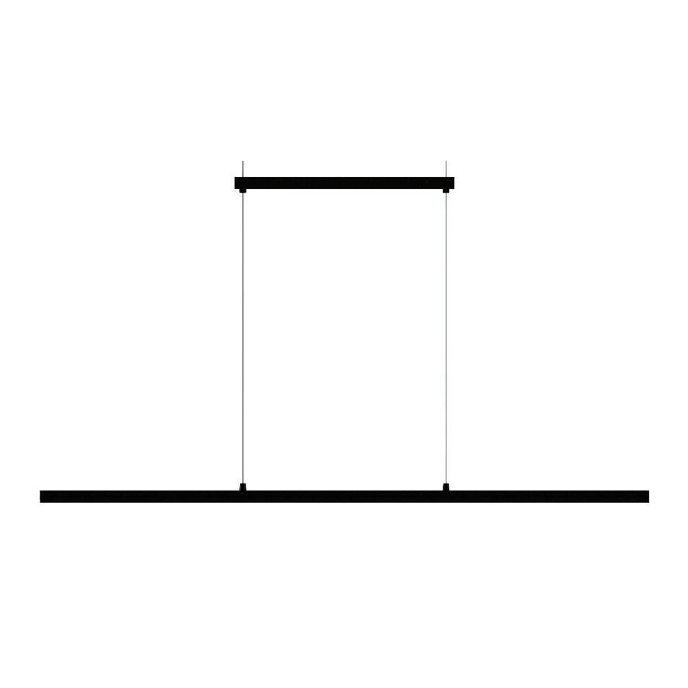 Lustre Pendente Taschibra Apex Led Bivolt Preto 6500k Luz Branca 04040010-18 - 1