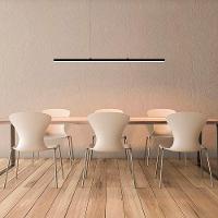 Lustre Pendente Taschibra Apex Led Bivolt Preto 3000k Luz Amarela 04040009-18 - 1