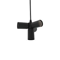 Lustre Pendente Taschibra Nick E27 Bivolt Preto 02110265-18 - 2