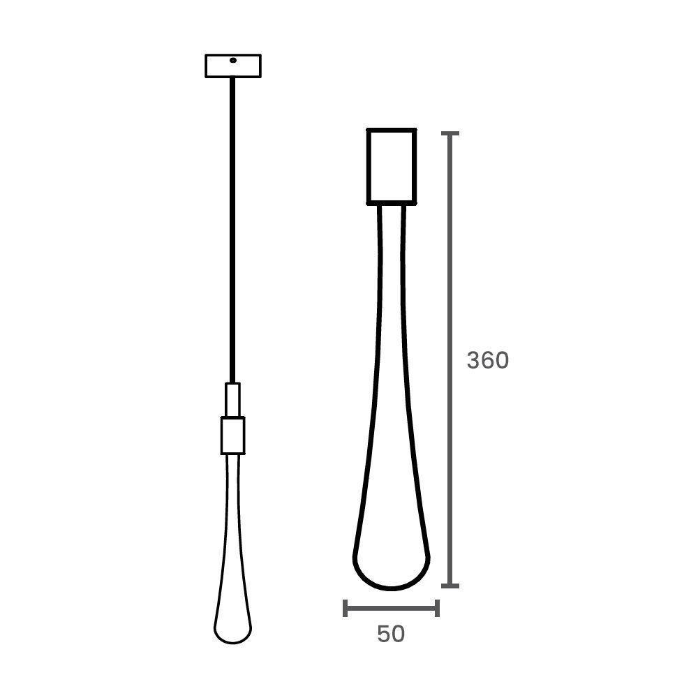 Lustre Pendente Taschibra Romana Led Bivolt Dourado 3000k Luz Amarela 15051004 - 5
