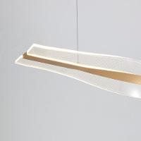 Lustre Pendente Skylight Yeux 4075 Led Bivolt Dourado / Transparente Sky-4075 - 2