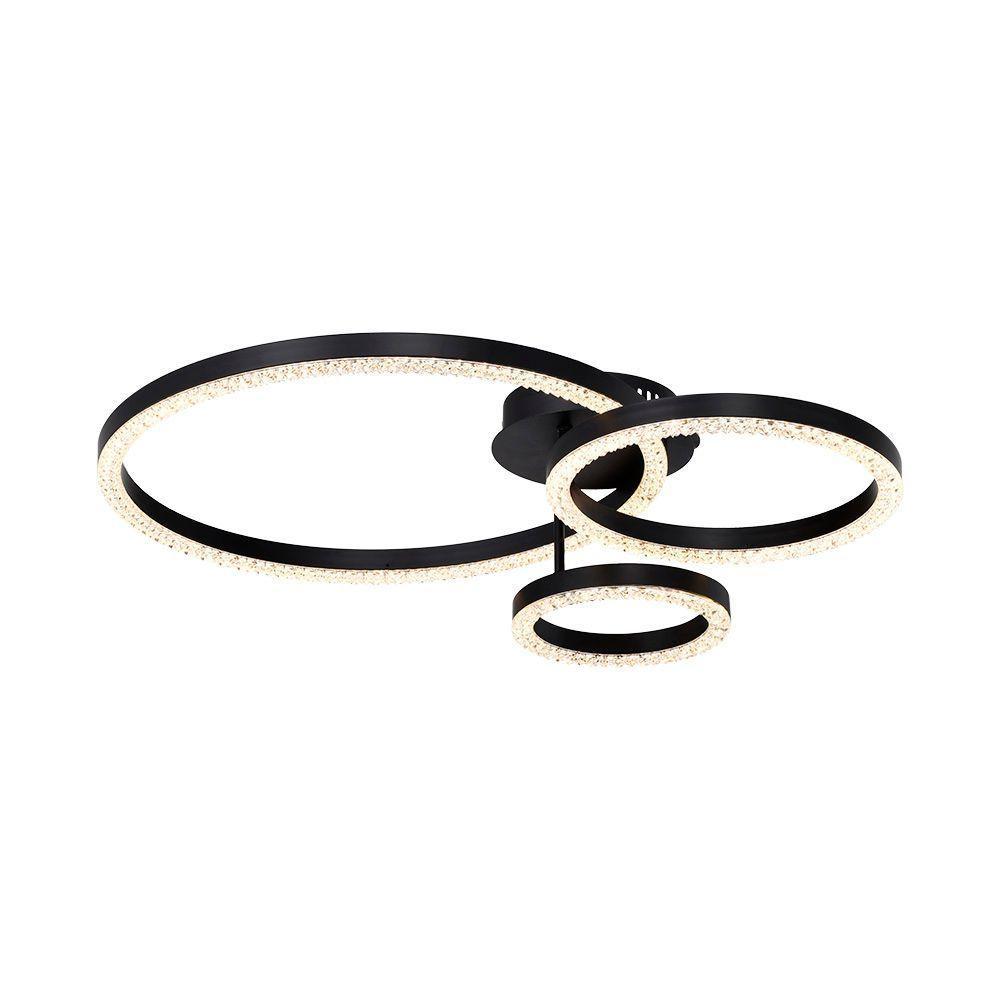 Plafon Skylight Holly 4003 Led Bivolt Preto - 1