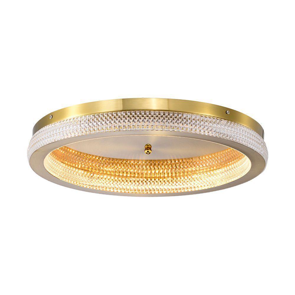 Plafon Skylight Queensland 4006 Dourado Led Bivolt Dourado - 1