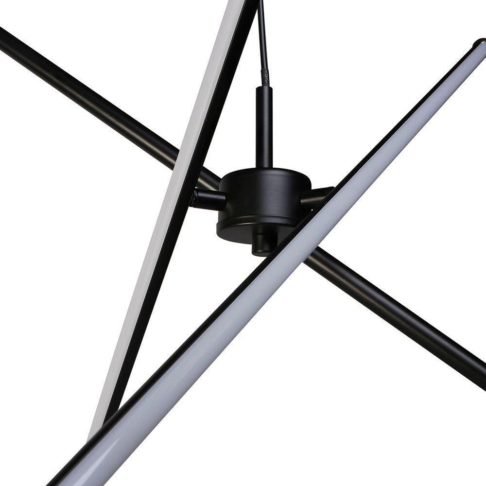 Lustre Pendente Taschibra Pole Led Bivolt Preto 6500k Luz Branca 15051092 - 3