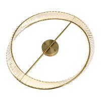 Plafon Skylight Domino 4022 Dourado Led 80cm Bivolt Dourado/transparente Sky-4022 - 1