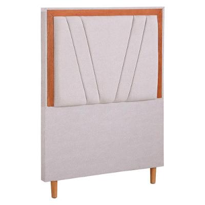 Cabeceira King Luxo Ravena Veludo Mac Interiores Branco