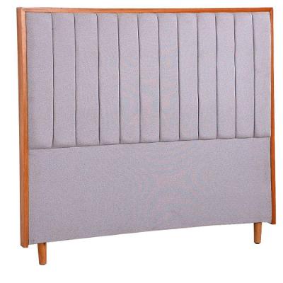 Cabeceira King Luxo Imperial Linho Mac Interiores Cinza