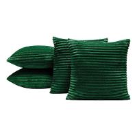 Kit 04 Almofadas Cheias Velvet Bariloche 45cm X 45cm - Verde - 1