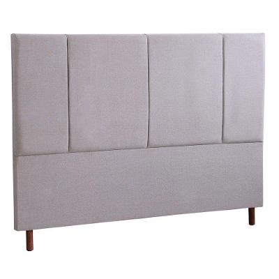 Cabeceira King Luxo Panamá Veludo Mac Interiores Branco