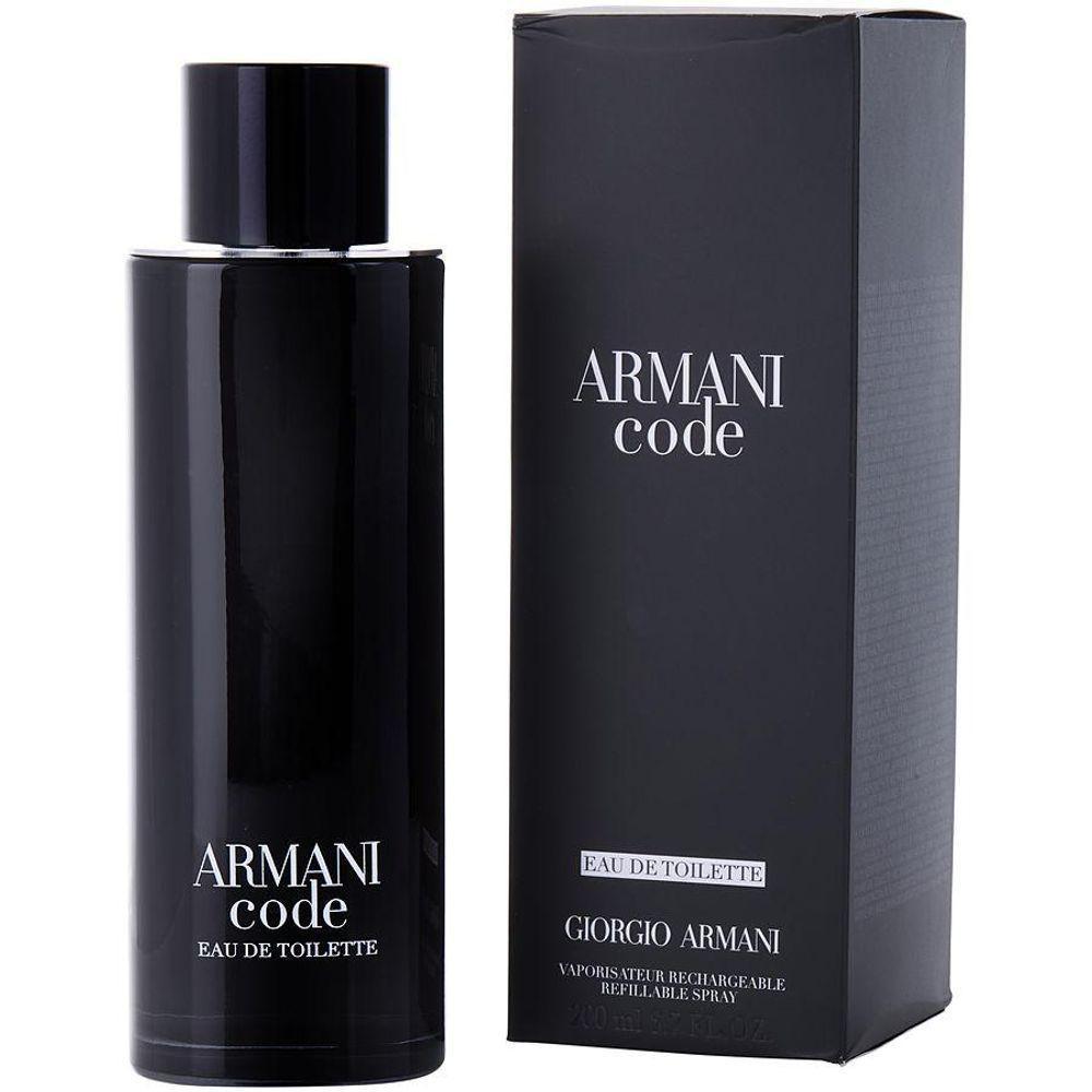 Perfume Masculino Giorgio Armani Code Edt Spray Refilável 200 ml - 1