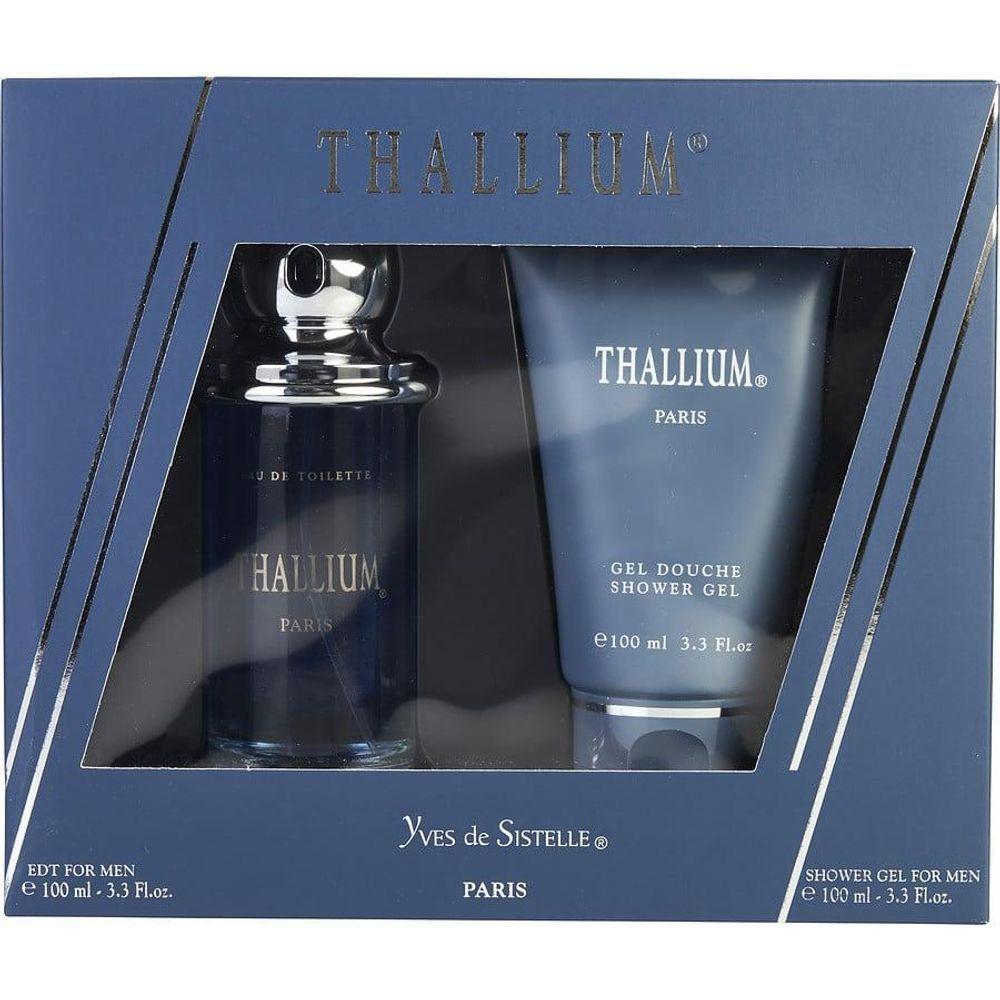 Perfume Masculino Yves De Sistelle Thallium Edt Spray 100 ml & Gel Banho - 1