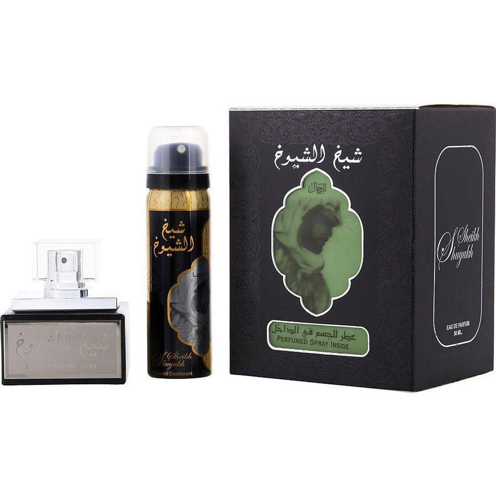 Perfume Unisex Lattafa Sheikh Al Shuyukh Edp Spray 50 ml&desodorante ml(black Edition) - 1
