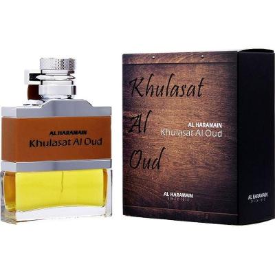 Perfume Unisex Al Haramain Khulasat Oud Eau De Parfum Spray 100 ml