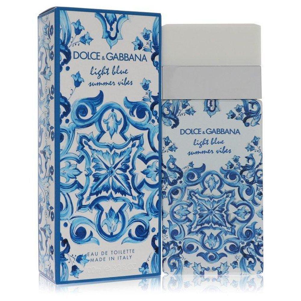 Perfume Feminino Light Blue Summer Vibes Dolce & Gabbana Eau De Toilette 100 ml - 1