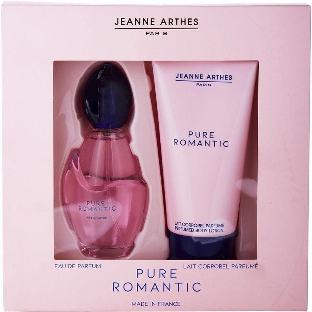 Perfume Feminino Jeanne Arthes Pure Romantic Edp Spray 100 ml&loção Corporal Perfumada 150 - 1