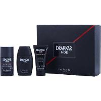 Perfume Masculino Guy Laroche Drakkar Noir Edt Spray 50 ml&intense Cooling Desodorante Em Bastão 73 Gel De Banho - 1