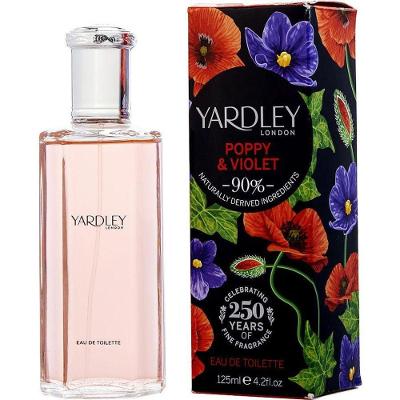 Perfume Feminino Yardley Poppy & Violet Edt Spray 125 ml
