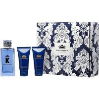Perfume Masculino Dolce&gabbana K Edp Spray 100 ml Pós-barba Balm 50 Gel Banho - 1