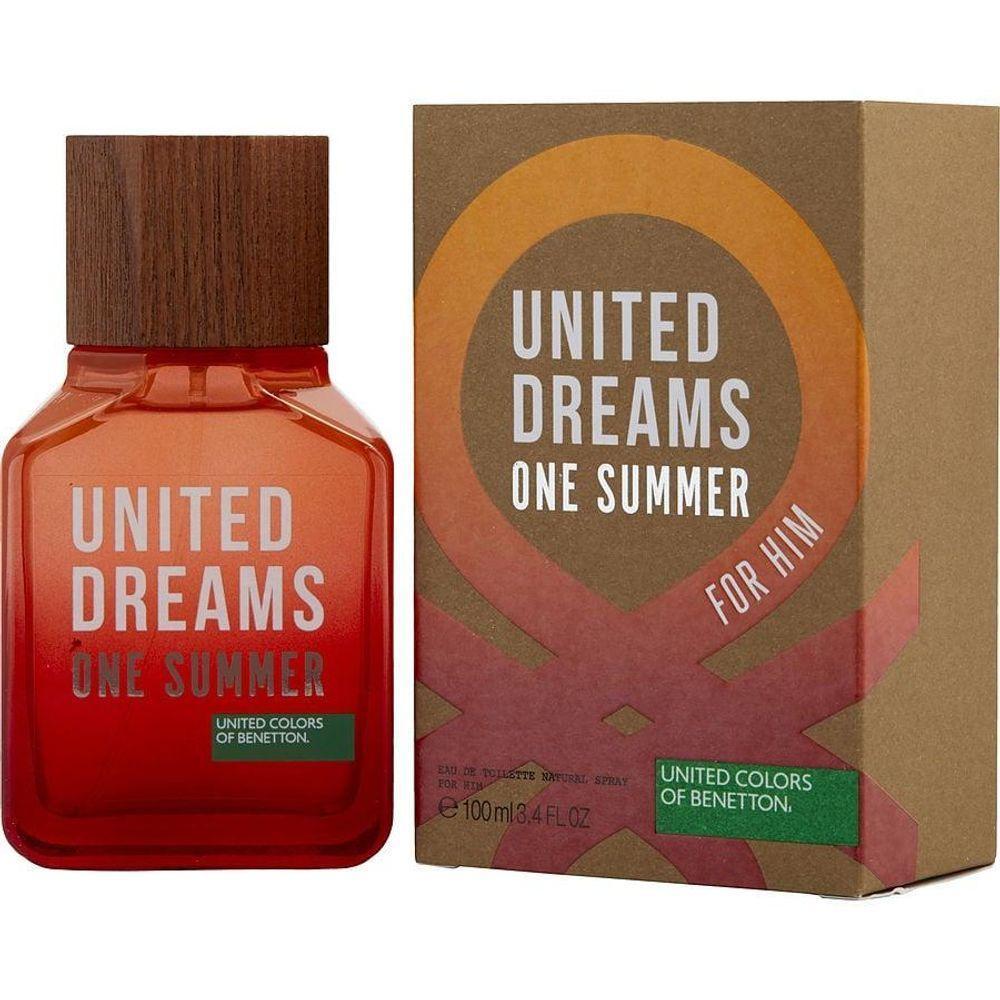 Perfume Masculino Benetton United Dreams One Summer Edt Spray 100 ml (edição 2019) - 1