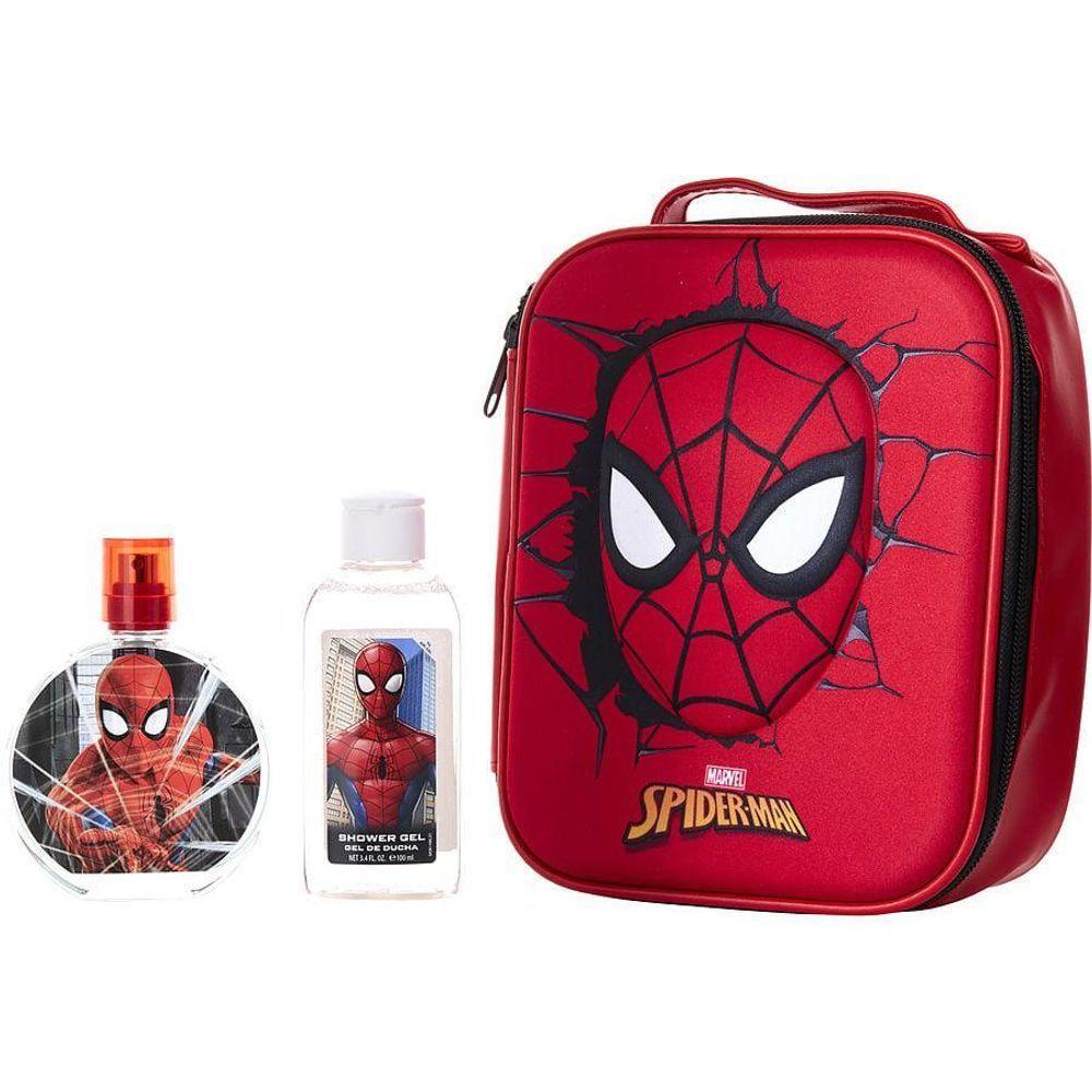Perfume Masculino Marvel Spiderman Edt Spray 100 ml & Gel De Banho - 1