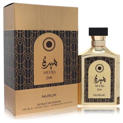 Perfume Masculino Nusuk Meera Gold Extrait De Parfum (unisex) 100 ml