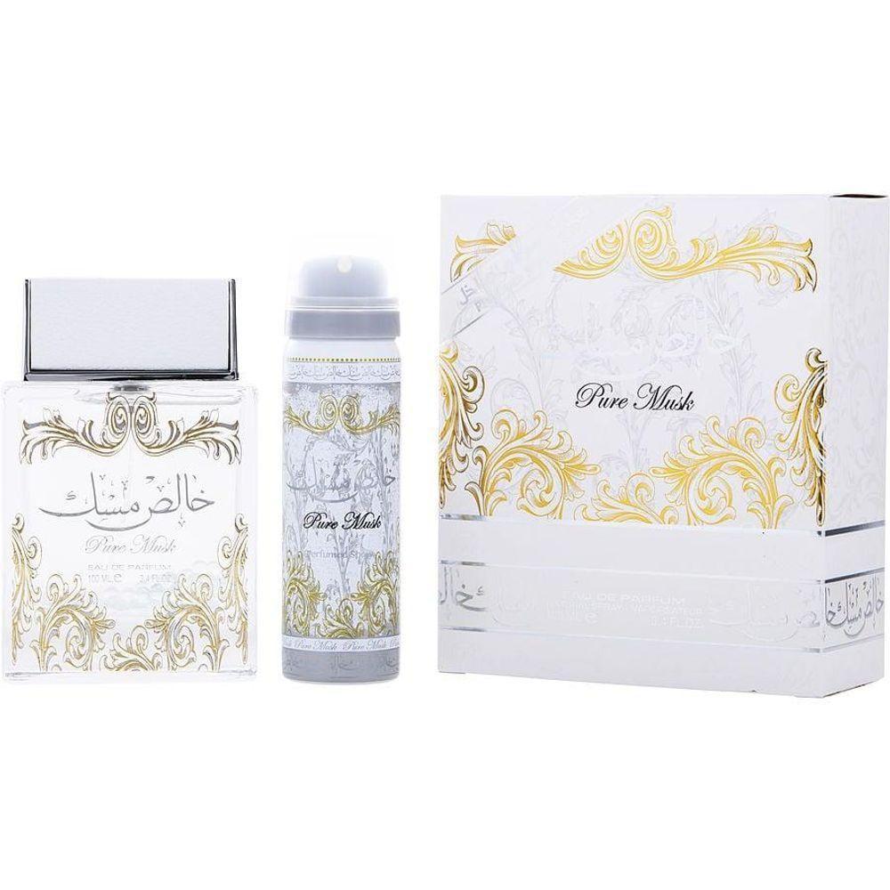 Perfume Unisex Lattafa Pure Musk Eau De Parfum Spray 100 ml & Deodorante 50 - 1