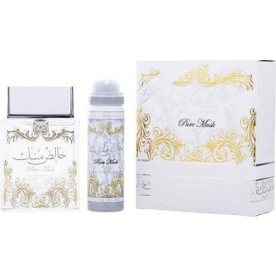 Perfume Unisex Lattafa Pure Musk Eau De Parfum Spray 100 ml & Deodorante 50