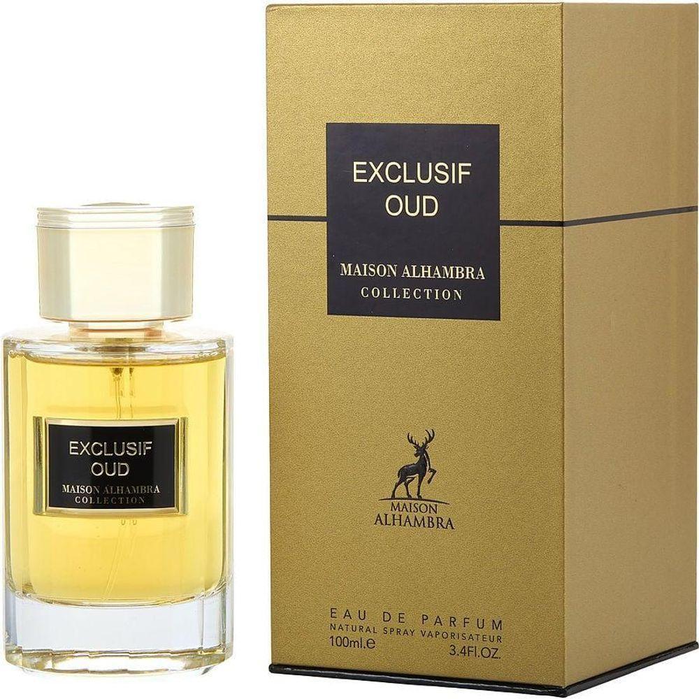Perfume Unisex Maison Alhambra Exclusive Oud Eau De Parfum Spray 100 ml - 1