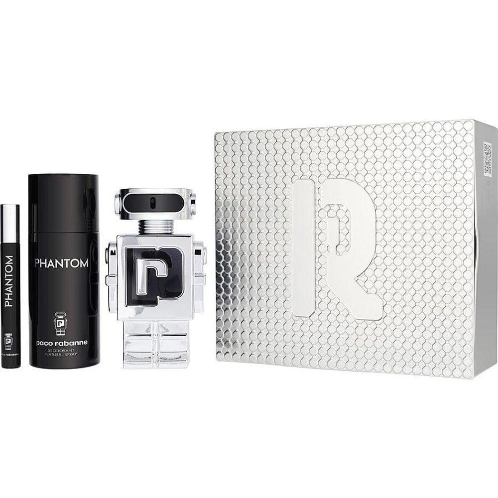 Perfume Masculino Paco Rabanne Phantom Edt Spray 100 ml&desodorante 150 10 Mini - 1
