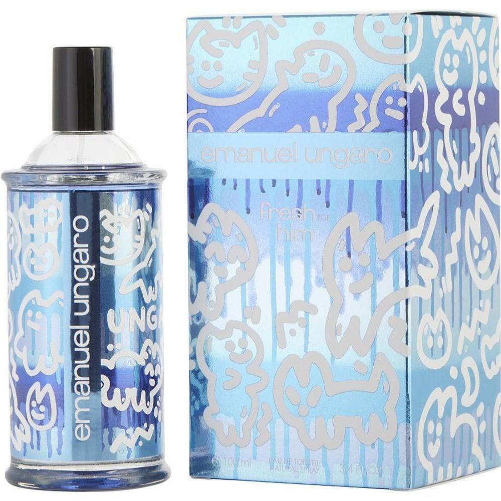 Perfume Masculino Ungaro Emanuel Fresh For Him Edt Spray 100 ml - 1
