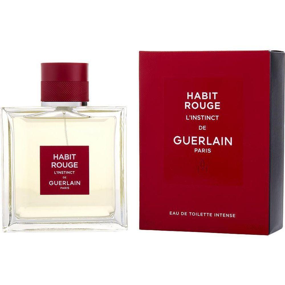 Perfume Masculino Guerlain Habit Rouge L'instinct Edt Intense Spray 100 ml - 1